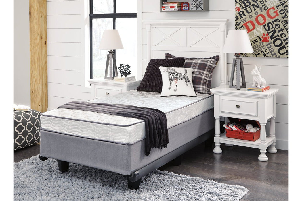 6 Inch Bonell White Twin Mattress - M96311 - Gate Furniture