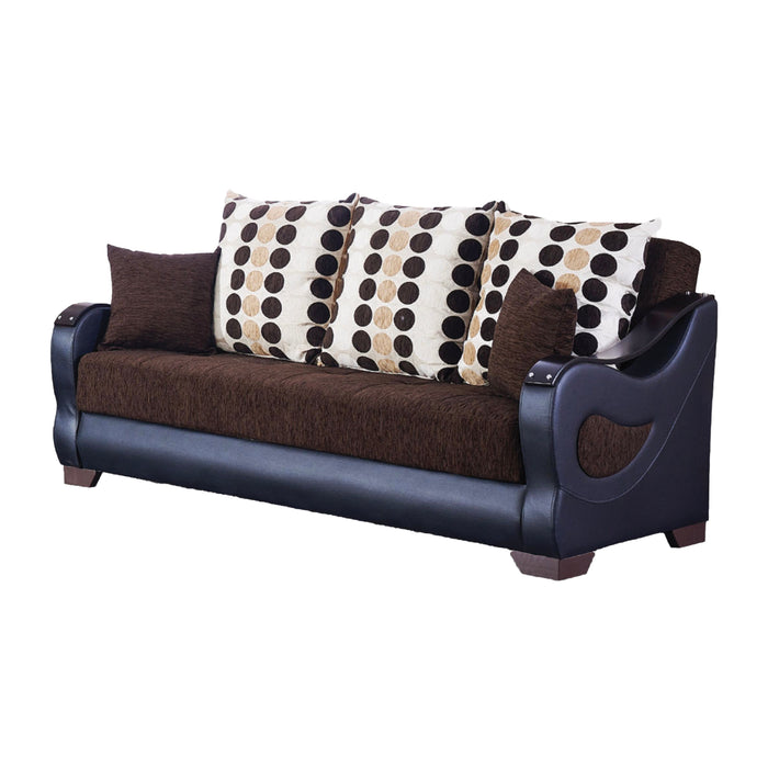illinois Brown Sleeper Living Room Set
