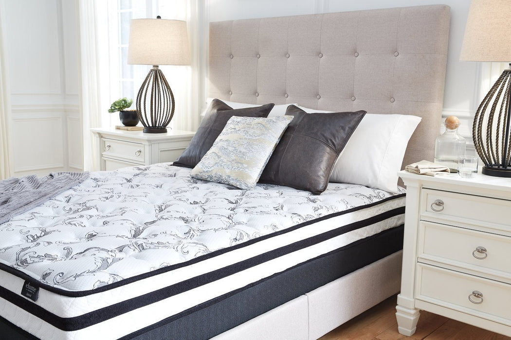 8 Inch Chime Innerspring White Full Mattress in a Box - M69521 - Gate Furniture
