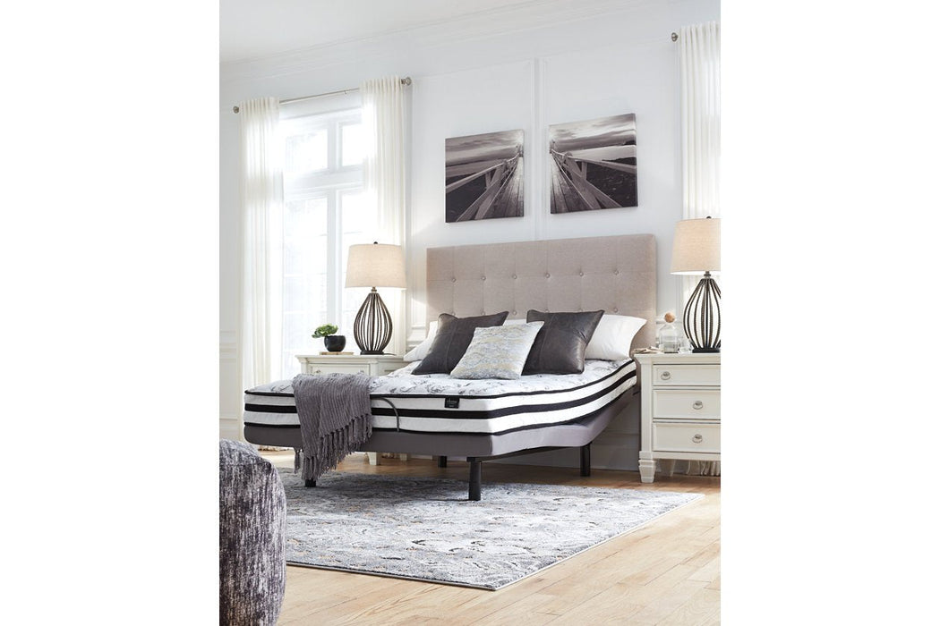 8 Inch Chime Innerspring White Full Mattress in a Box - M69521 - Gate Furniture