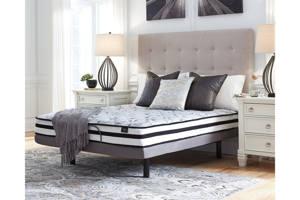 8 Inch Chime Innerspring White Full Mattress in a Box - M69521 - Gate Furniture