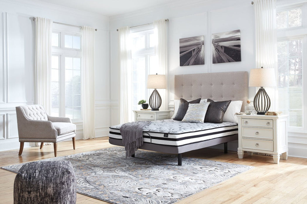 8 Inch Chime Innerspring White Full Mattress in a Box - M69521 - Gate Furniture