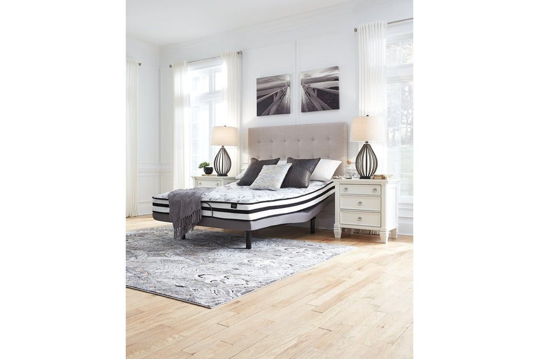8 Inch Chime Innerspring White Full Mattress in a Box - M69521 - Gate Furniture