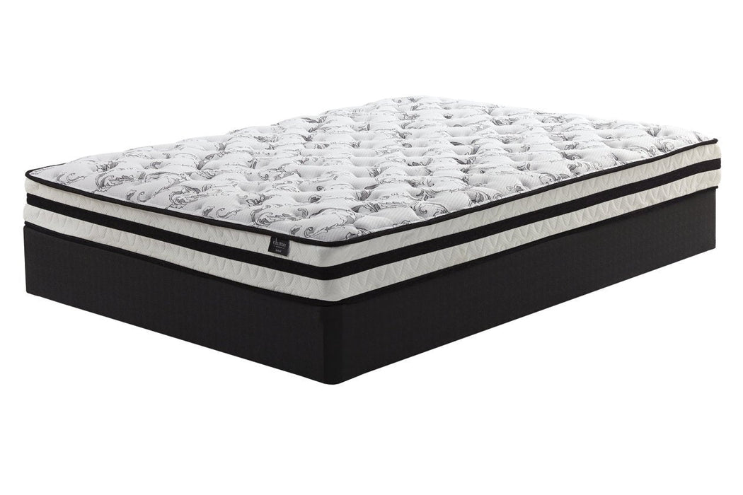8 Inch Chime Innerspring White Queen Mattress in a Box - M69531 - Gate Furniture