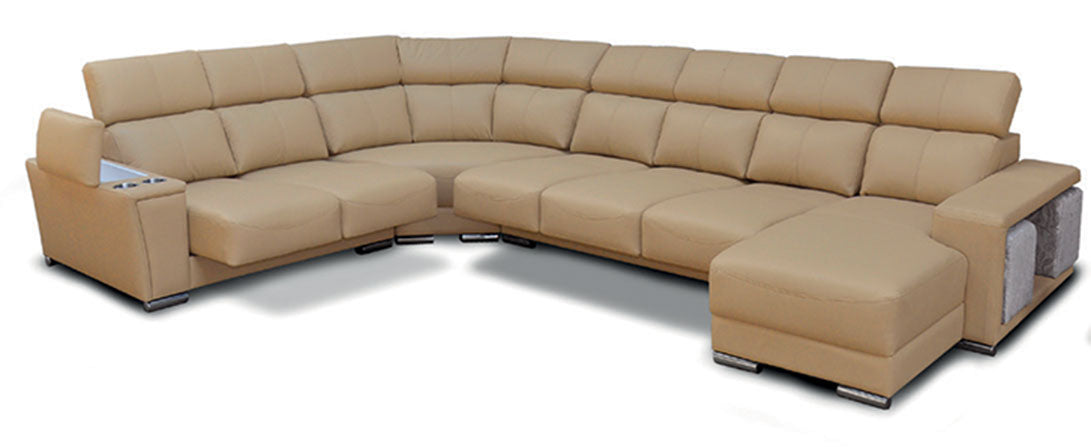 8312 Sectional With Sliding Seats - i10844 - Gate Furniture