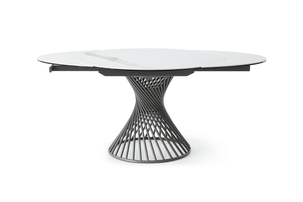 9034 Dining Table With 1254 Chairs And 3012 Buffet Set - Gate Furniture