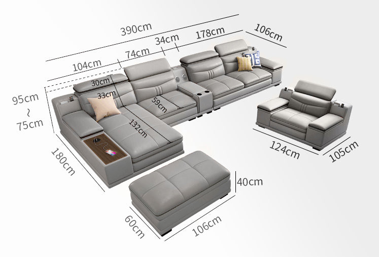 908 Sectional Set - Gate Furniture