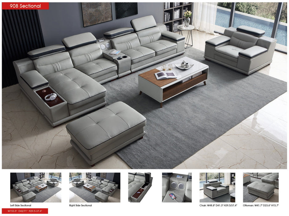 908 Sectional Set - Gate Furniture