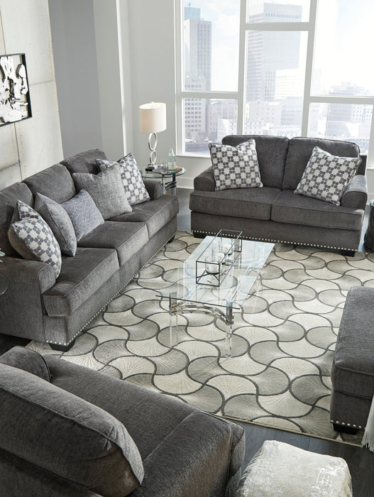 Locklin Carbon Living Room Set