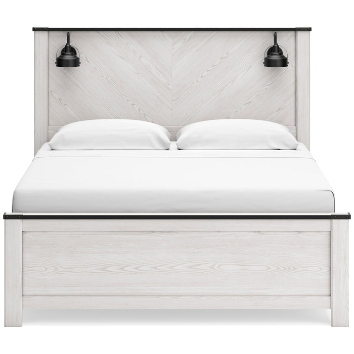 Schoenberg White Panel Bedroom Set