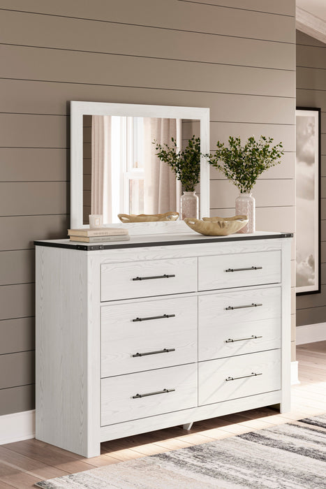 Schoenberg White Panel Bedroom Set