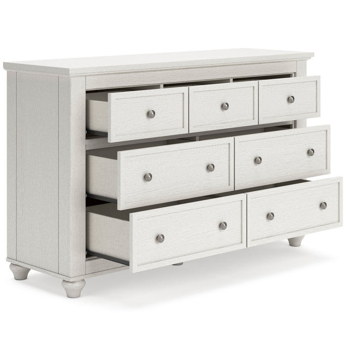 Grantoni White Panel Bedroom Set