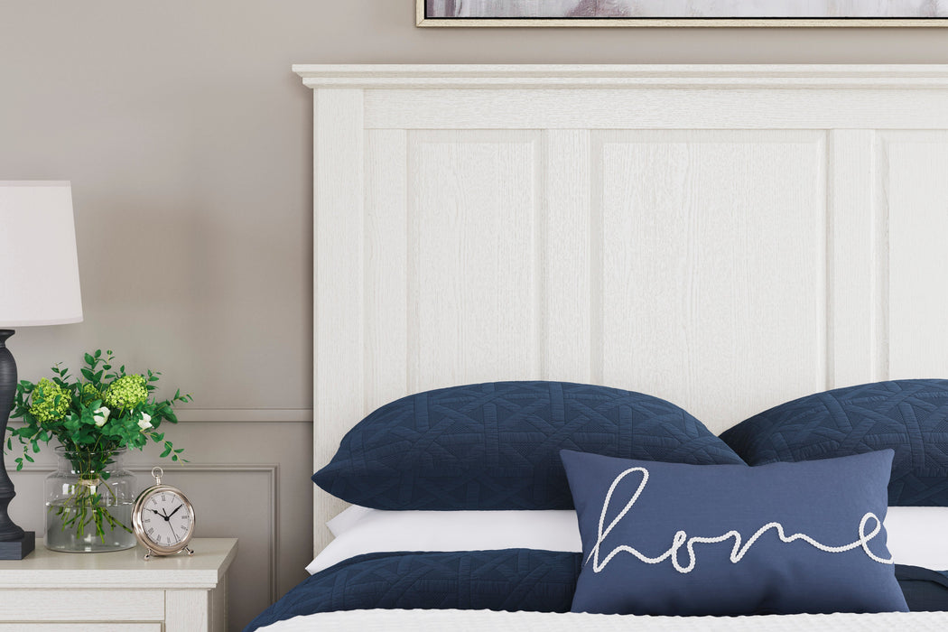 Grantoni White Panel Bedroom Set