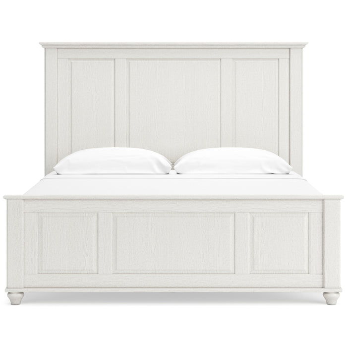 Grantoni White Panel Bedroom Set