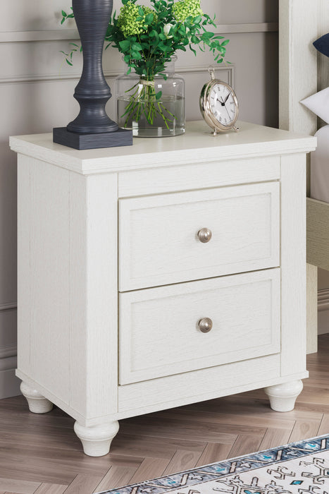 Grantoni White Panel Bedroom Set