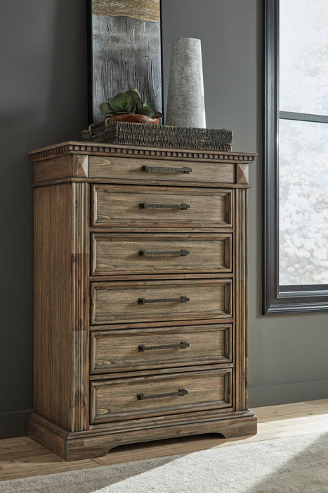 Markenburg Brown Panel Bedroom Set