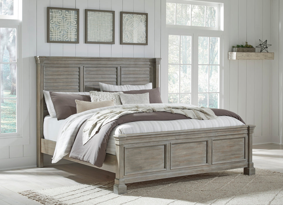 Moreshire Bisque Panel Bedroom Set