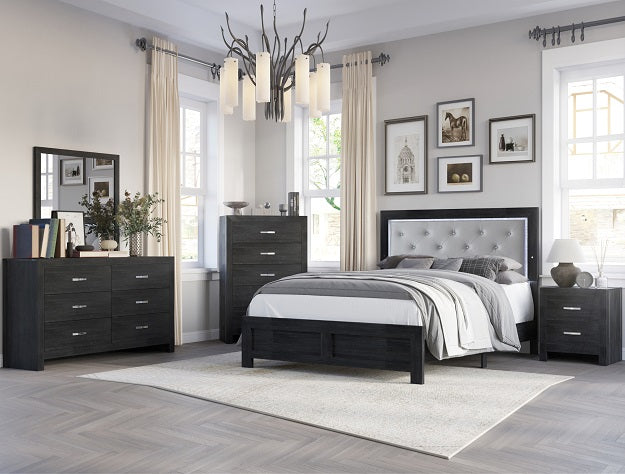 Jaylen Night Stand Black
