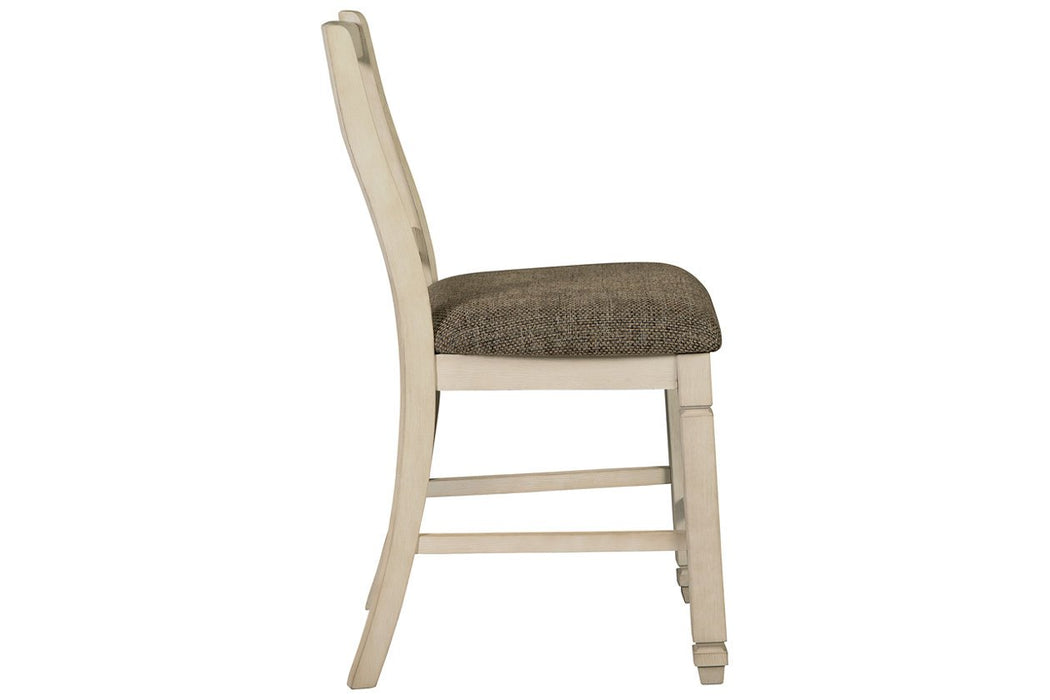 Bolanburg Two-tone Counter Height Bar Stool (Set of 2) - Gate Furniture