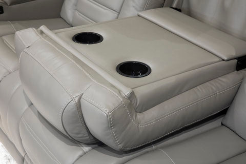 Backtrack Gray Power Recliner Set