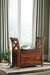 Abbonto Warm Brown Accent Bench - T800-112 - Gate Furniture