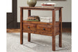 Abbonto Warm Brown Accent Table - T800-124 - Gate Furniture