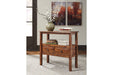 Abbonto Warm Brown Accent Table - T800-124 - Gate Furniture