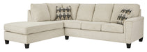 Abinger Natural LAF Sectional - Gate Furniture