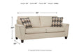 Abinger Natural Sofa - 8390438 - Gate Furniture