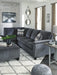 Abinger Smoke LAF Sectional - Gate Furniture