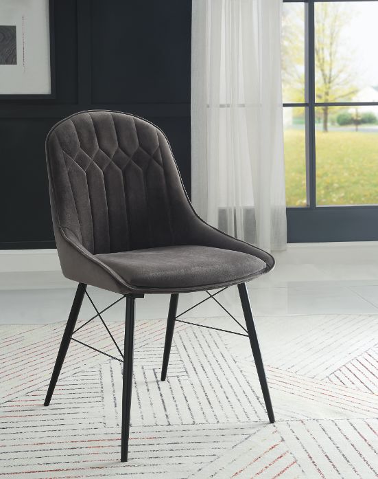 Abraham Side Chair (2Pc) - 74016 - In Stock Furniture