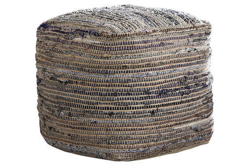 Absalom Denim Pouf - A1000550 - Gate Furniture