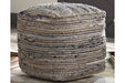 Absalom Denim Pouf - A1000550 - Gate Furniture
