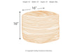 Absalom Denim Pouf - A1000550 - Gate Furniture