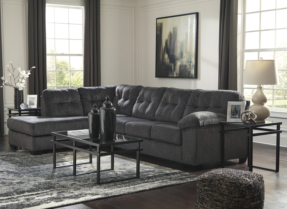 Accrington Granite LAF Sectional - Gate Furniture