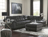 Accrington Granite RAF Queen Sleeper Sectional - Gate Furniture