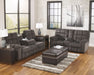Acieona Slate Reclining Living Room Set - Gate Furniture