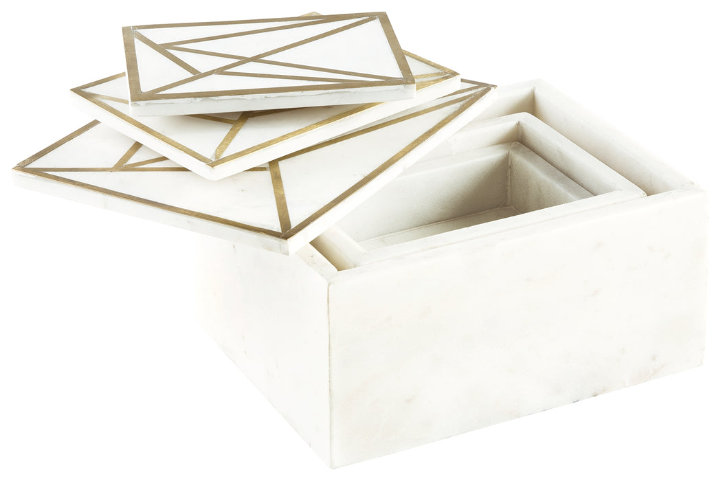 Ackley Box (Set of 3) - A2000492 - In Stock Furniture