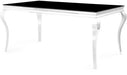 Ada Black Glass Dining Set - Gate Furniture