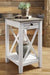 Adalane White/Gray Accent Table - A4000374 - Gate Furniture