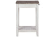 Adalane White/Gray Accent Table - A4000374 - Gate Furniture