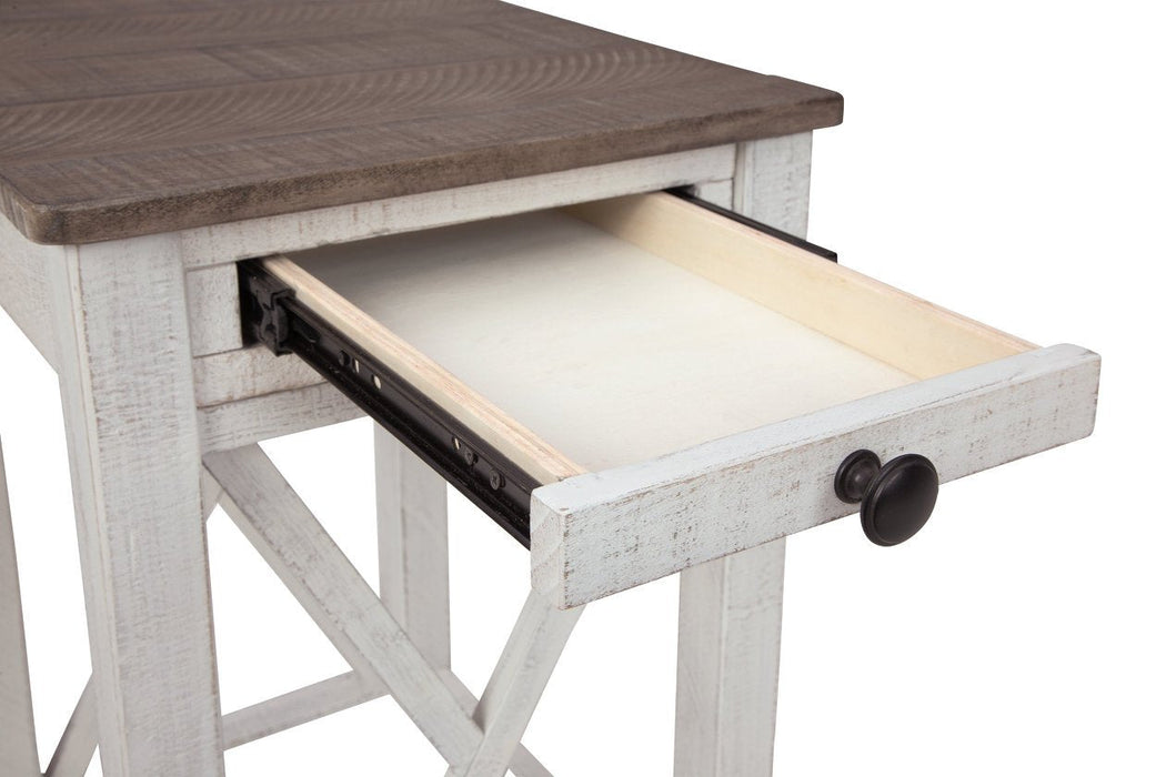 Adalane White/Gray Accent Table - A4000374 - Gate Furniture