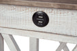 Adalane White/Gray Accent Table - A4000374 - Gate Furniture