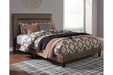 Adelloni Brown King Upholstered Bed - B080-482 - Gate Furniture