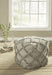 Adelphie Gray Pouf - A1000388 - Gate Furniture