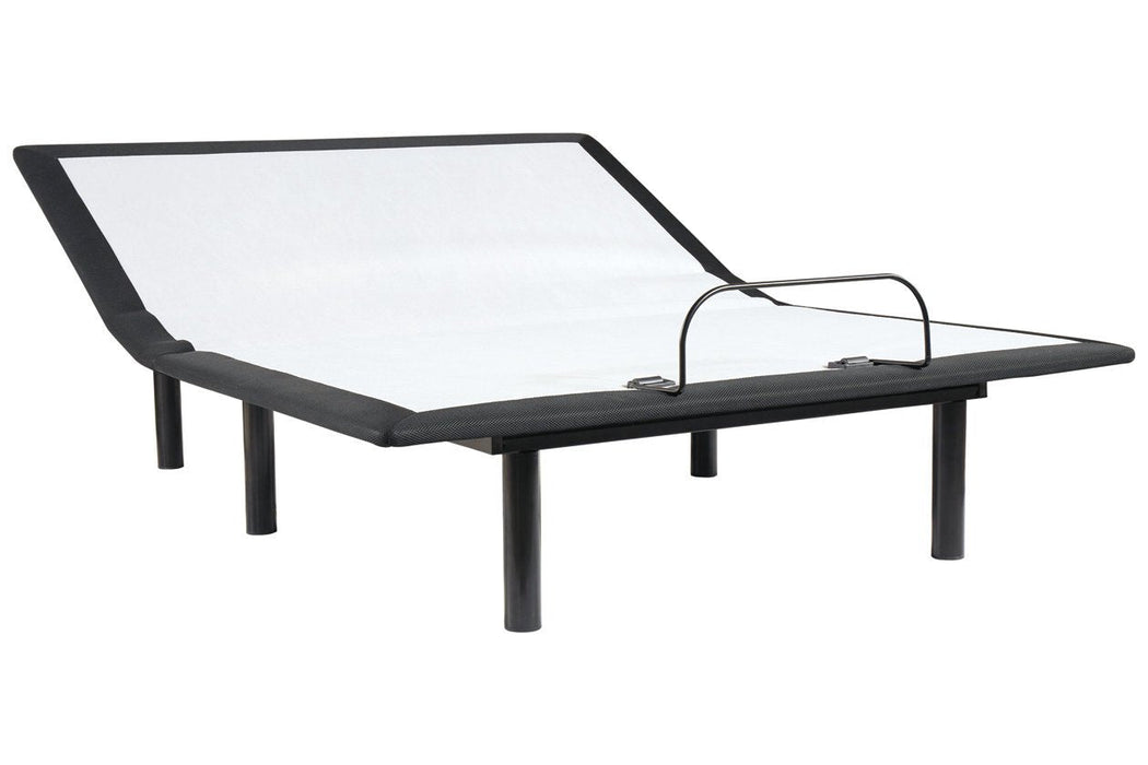 Adjustable Head Black Queen Base - M8X132 - Gate Furniture
