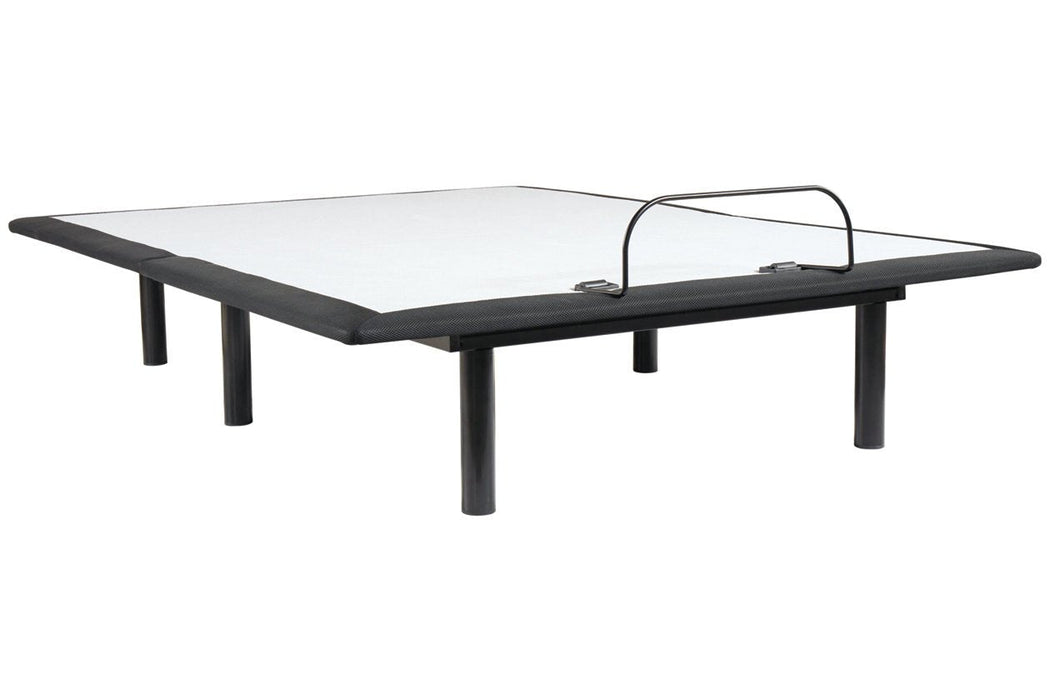 Adjustable Head Black Queen Base - M8X132 - Gate Furniture