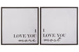 Adline Black/White Wall Art (Set of 2) - A8000297 - Gate Furniture
