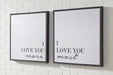 Adline Black/White Wall Art (Set of 2) - A8000297 - Gate Furniture