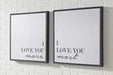 Adline Black/White Wall Art (Set of 2) - A8000297 - Gate Furniture